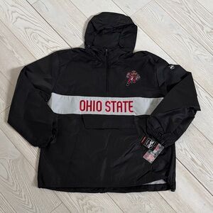 Men’s size XL Ohio State nylon pullover. New with tags.